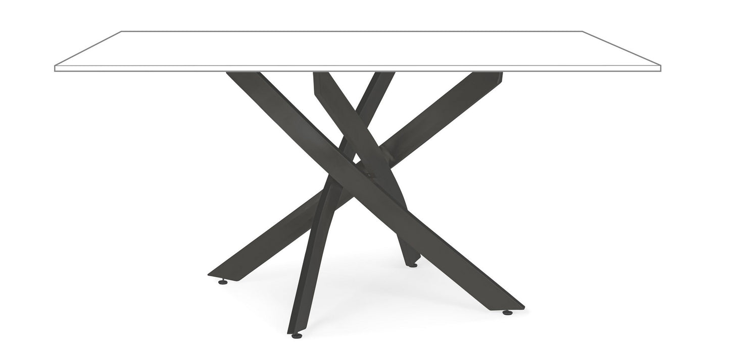 BASE TAVOLO GEORGE NERO 160X90