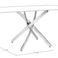 BASE TAVOLO GEORGE CROMO 160X90