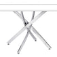 BASE TAVOLO GEORGE CROMO 160X90