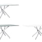 BASE TAVOLO GEORGE CROMO 160X90