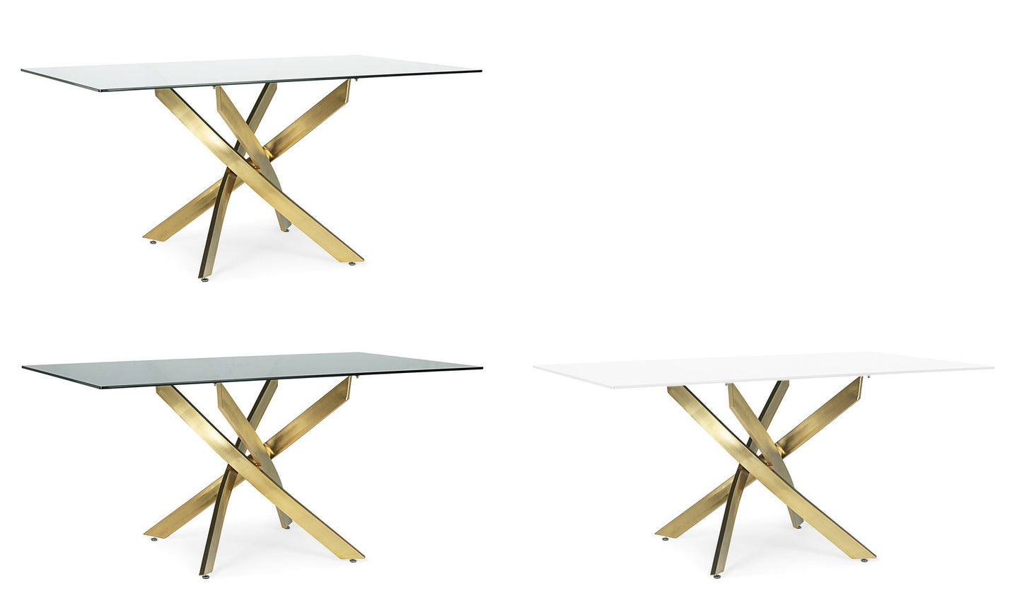 BASE TAVOLO GEORGE ORO 160X90