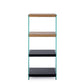 LIBRERIA 4P LINE WOOD NERO