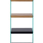 LIBRERIA 4P LINE WOOD NERO