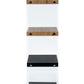 LIBRERIA 4P LINE WOOD NERO