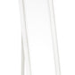 SPECCHIO ST SANZIO C-C MAT BIANCO 40X170