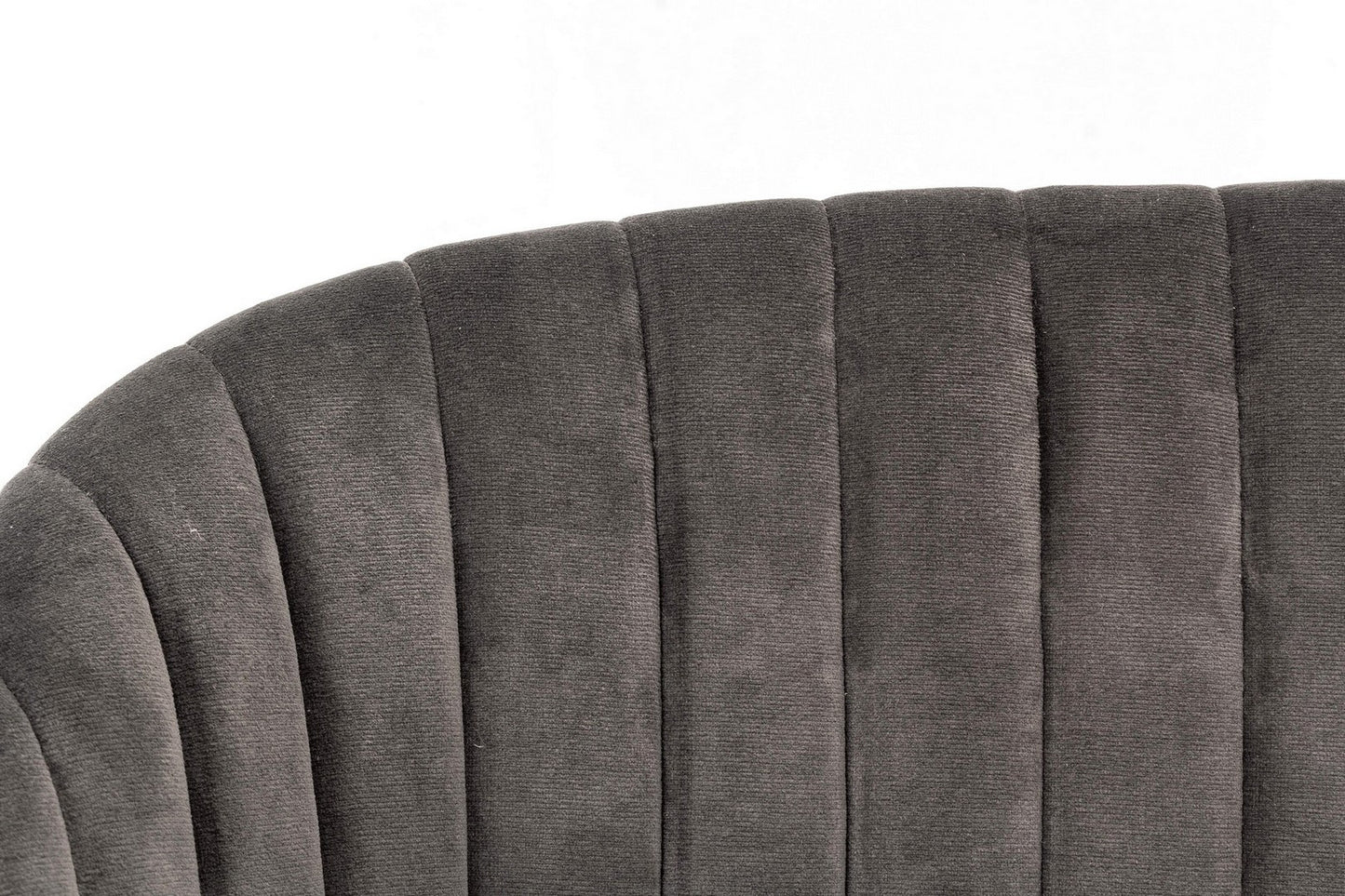 SEDIA QUEEN VELVET GRIGIO CADETTO