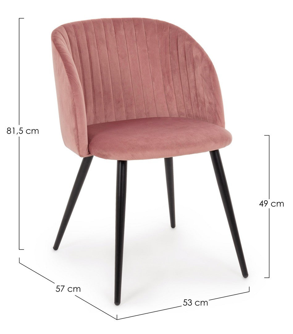 SEDIA QUEEN VELVET BLUSH