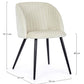 SEDIA QUEEN VELVET BIANCO