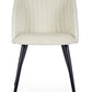 SEDIA QUEEN VELVET BIANCO