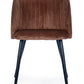 SEDIA QUEEN VELVET RUGGINE