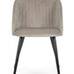 SEDIA QUEEN VELVET TORTORA