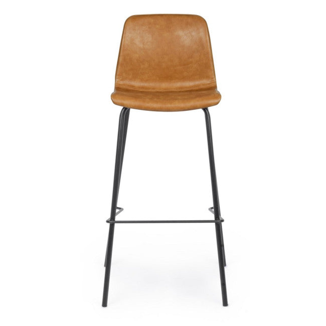 SGABELLO BAR KYRA PU CUOIO VINTAGE