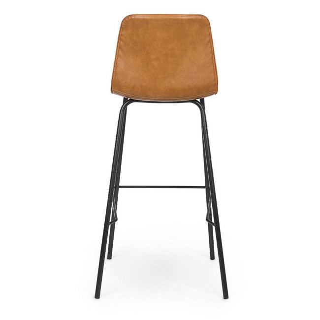 SGABELLO BAR KYRA PU CUOIO VINTAGE