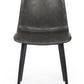 SEDIA KYRA PU ANTRACITE VINTAGE