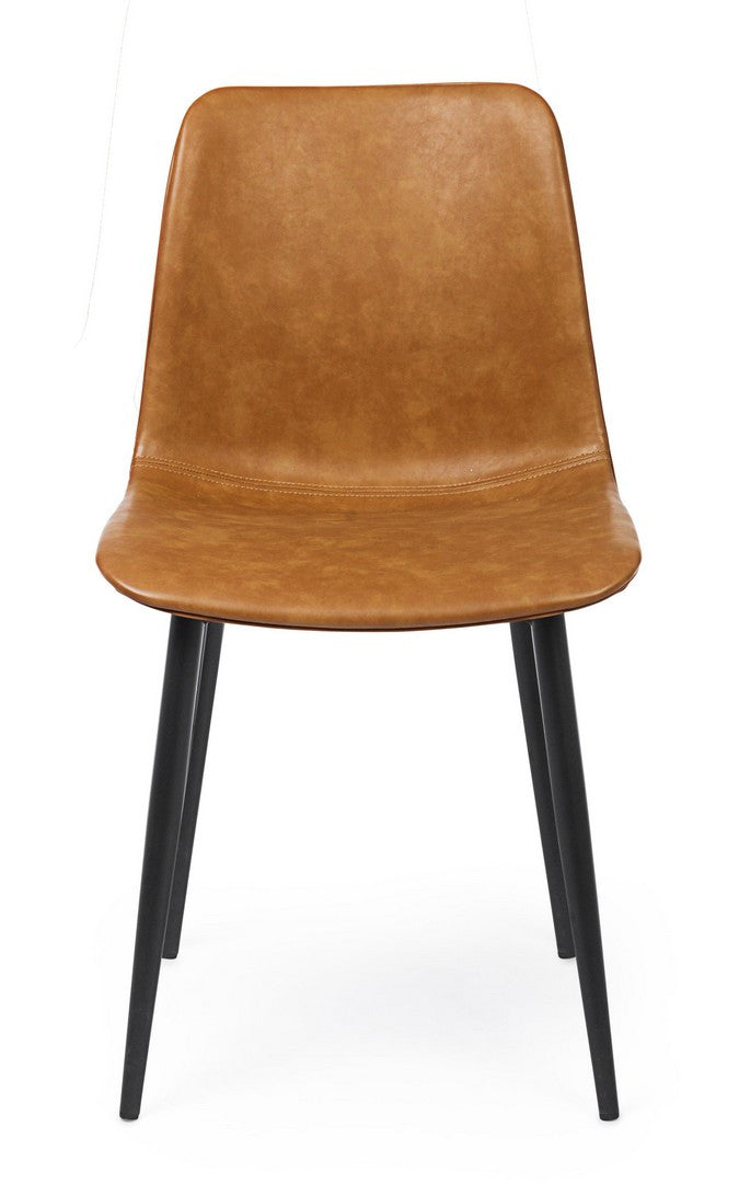 SEDIA KYRA PU CUOIO VINTAGE