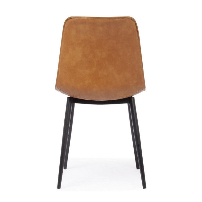 SEDIA KYRA PU CUOIO VINTAGE