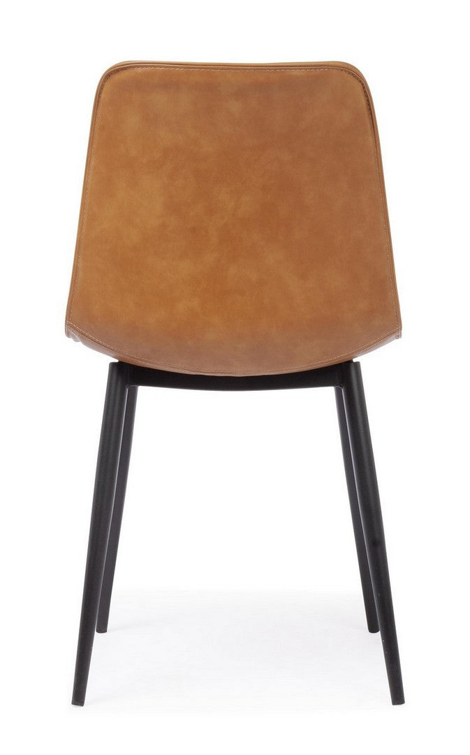 SEDIA KYRA PU CUOIO VINTAGE