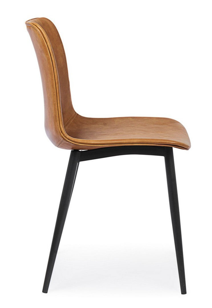 SEDIA KYRA PU CUOIO VINTAGE