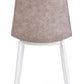 SEDIA KYRA BIANCO PU BEIGE VINTAGE