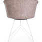 SEDIA LOFT BIANCO PU BEIGE VINTAGE