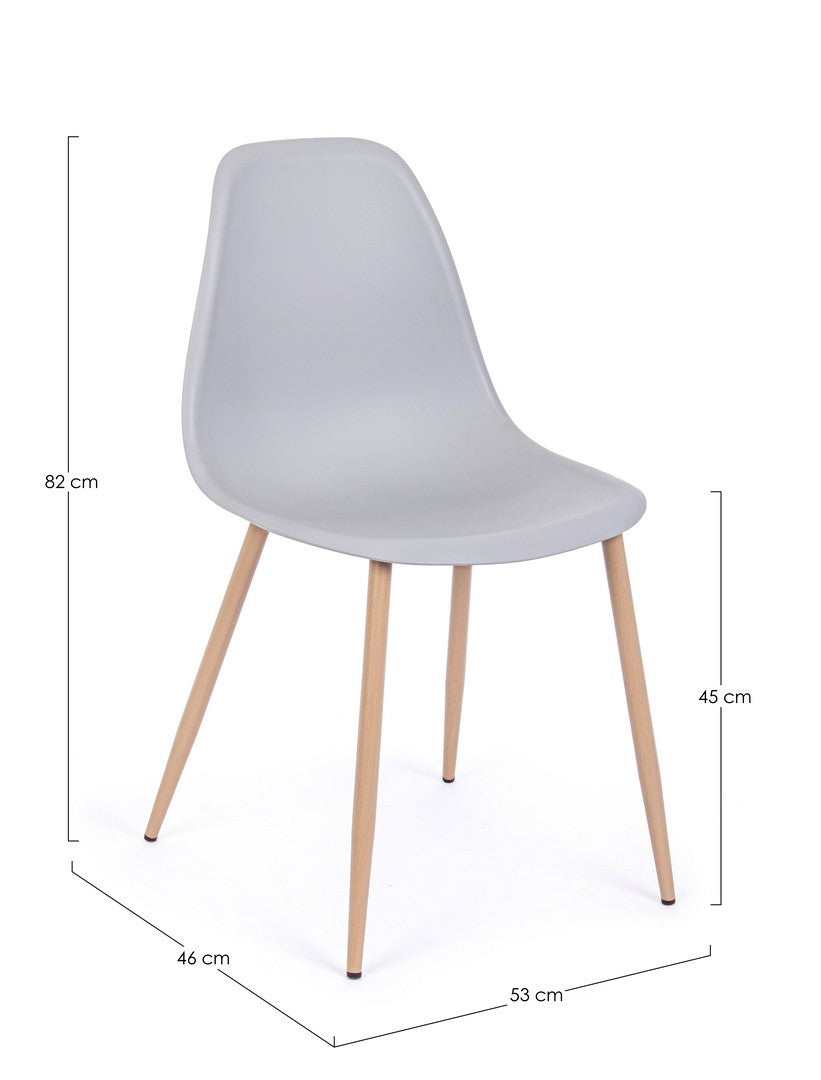 SEDIA MANDY GRIGIO