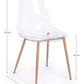 SEDIA MANDY TRASPARENTE