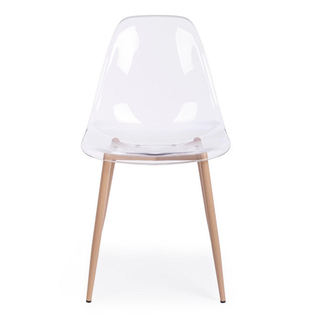 SEDIA MANDY TRASPARENTE