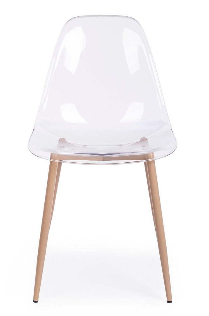 SEDIA MANDY TRASPARENTE