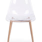 SEDIA MANDY TRASPARENTE