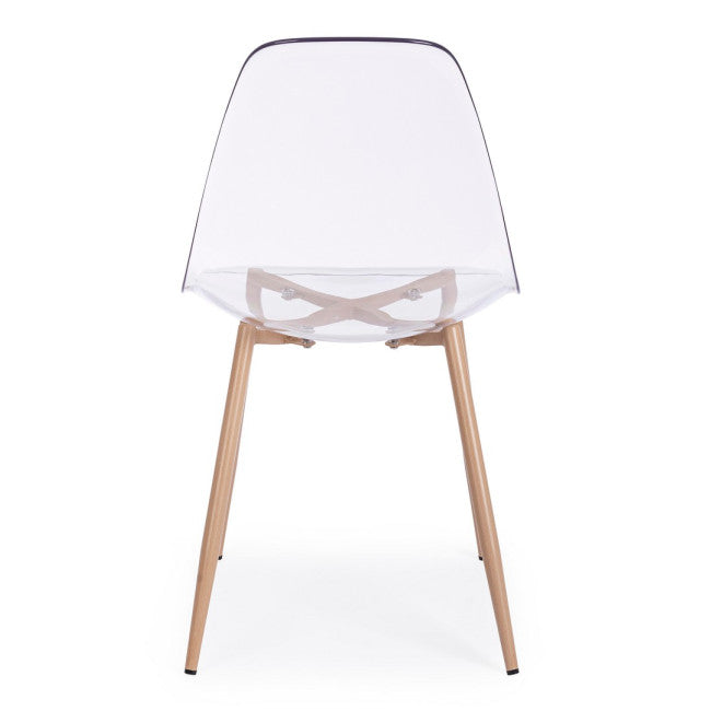 SEDIA MANDY TRASPARENTE
