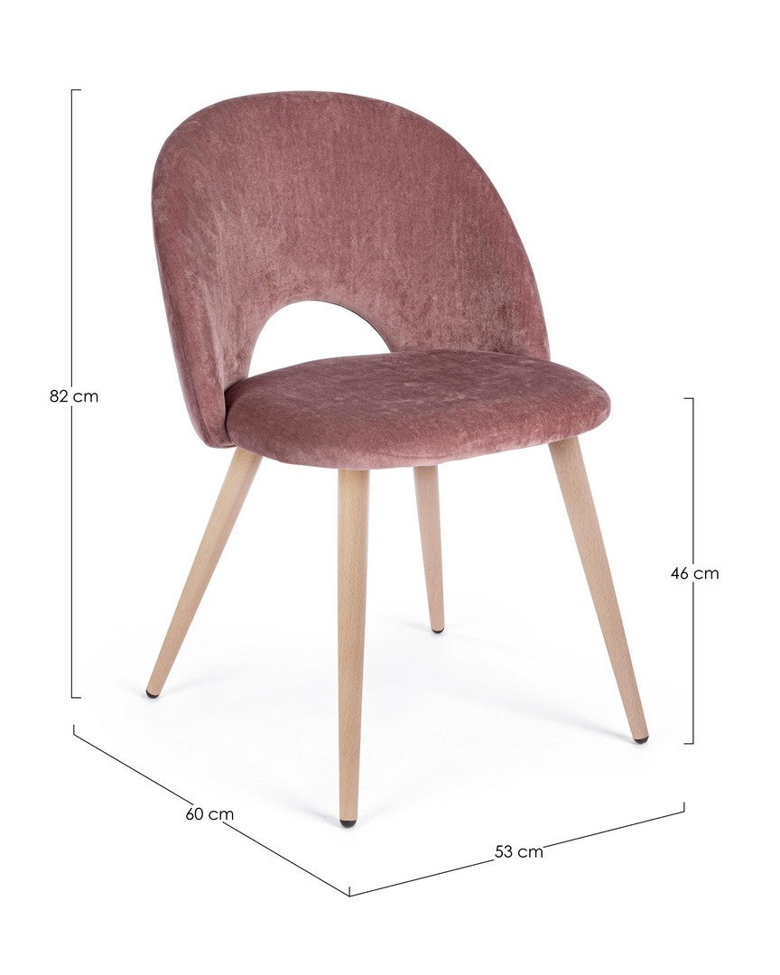 SEDIA LINZEY ROSA