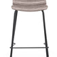 SGABELLO BAR KYRA PU BEIGE VINTAGE
