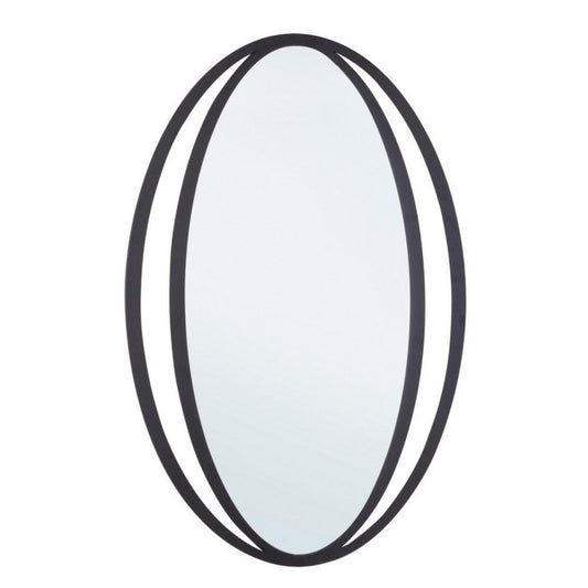 SPECCHIO C-C NABILA NERO 51X80