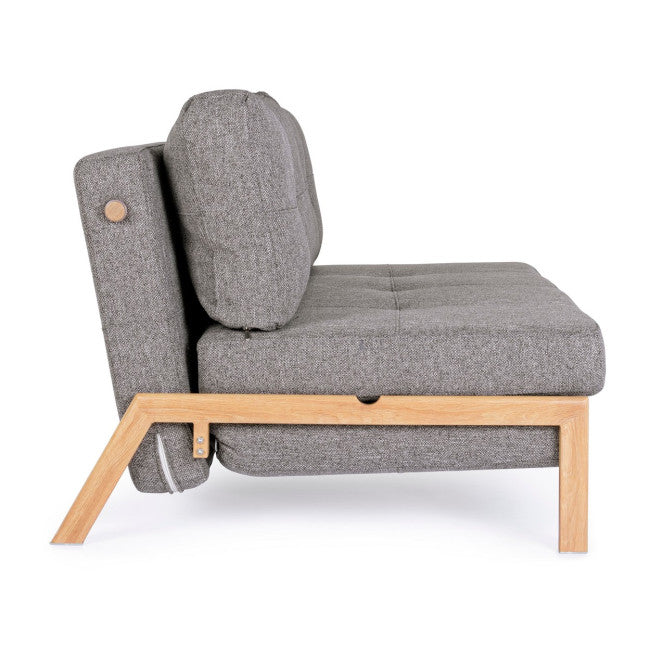 DIVANO LETTO 2P HAYDEN GRIGIO