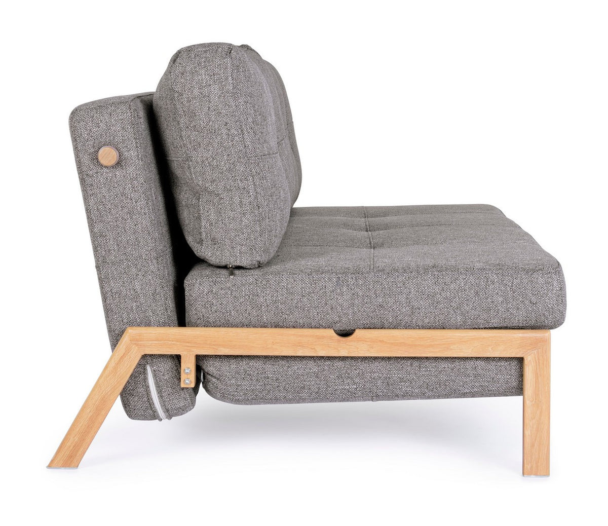 DIVANO LETTO 2P HAYDEN GRIGIO