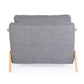 DIVANO LETTO 1P HAYDEN GRIGIO