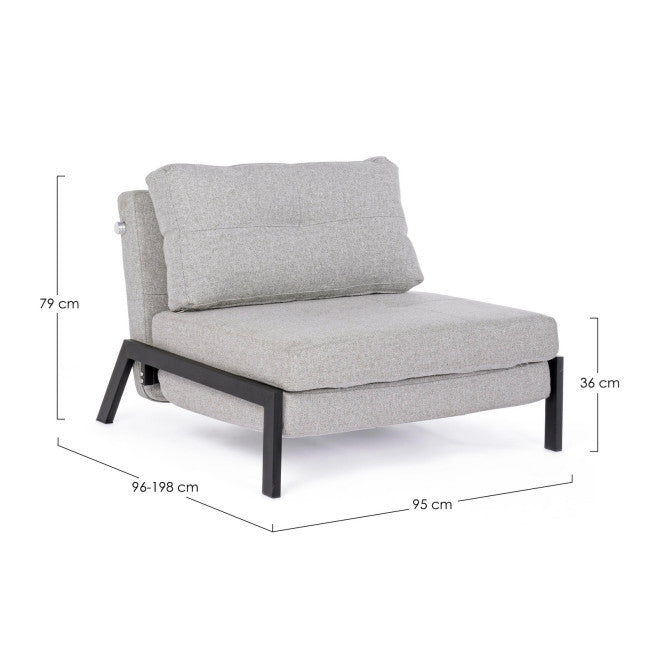 DIVANO LETTO 1P HAYDEN BEIGE