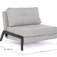 DIVANO LETTO 1P HAYDEN BEIGE