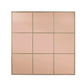 SPECCHIO C-C WINDOW PLANET ORO-BR 90X90