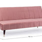 DIVANO LETTO 3P ALMA ROSA