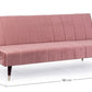 DIVANO LETTO 3P ALMA ROSA