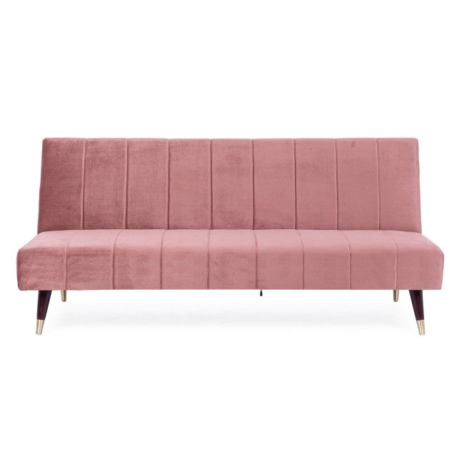 DIVANO LETTO 3P ALMA ROSA
