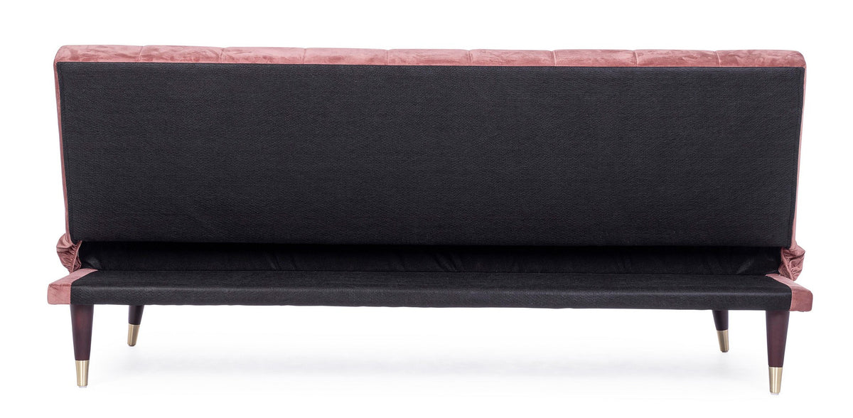 DIVANO LETTO 3P ALMA ROSA