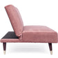 DIVANO LETTO 3P ALMA ROSA