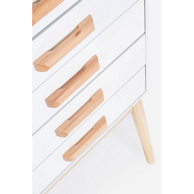 CASSETTIERA 5C ORDINARY BIANCO