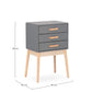 CASSETTIERA 3C ORDINARY GRIGIO