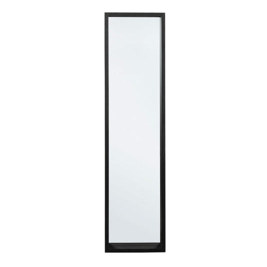 SPECCHIO C-C TIZIANO RETT NERO 32X122