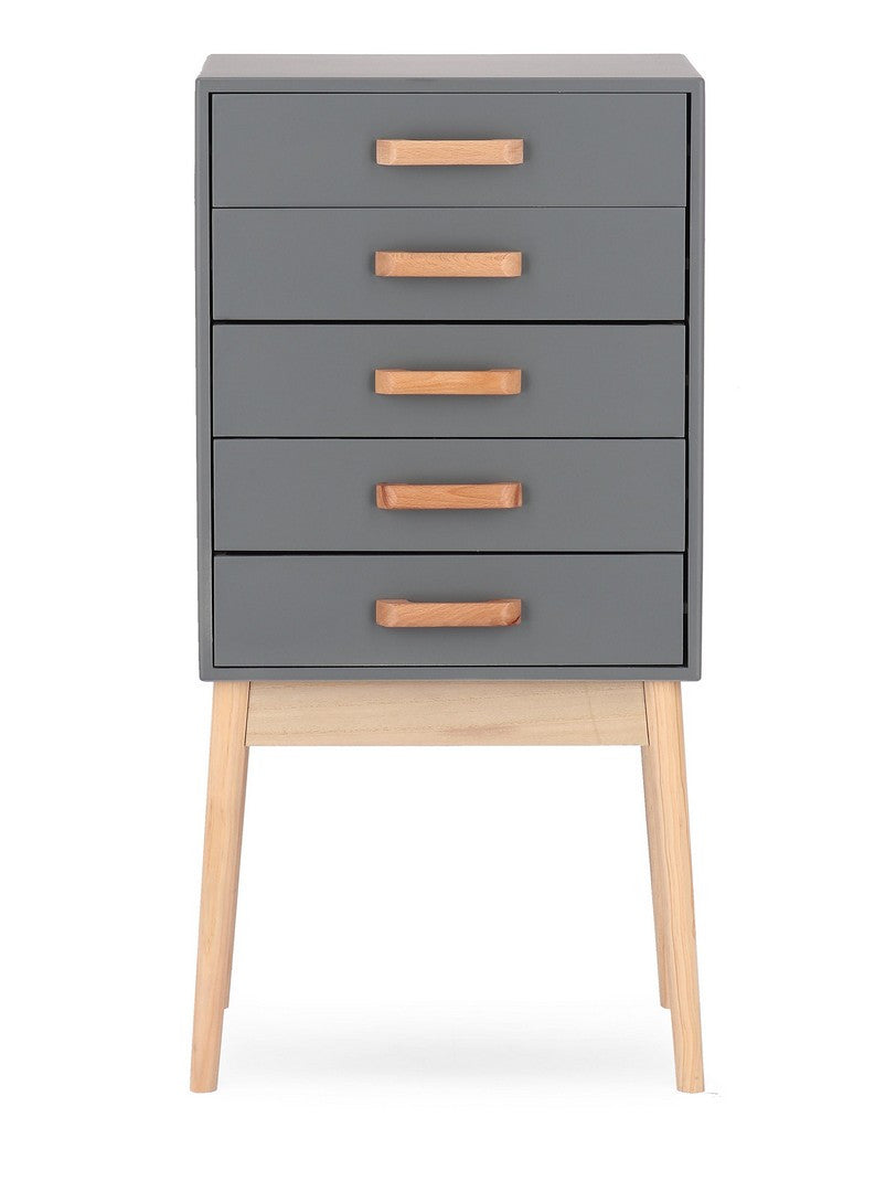 CASSETTIERA 5C ORDINARY GRIGIO