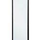 SPECCHIO C-C TIZIANO RETT NERO 32X122