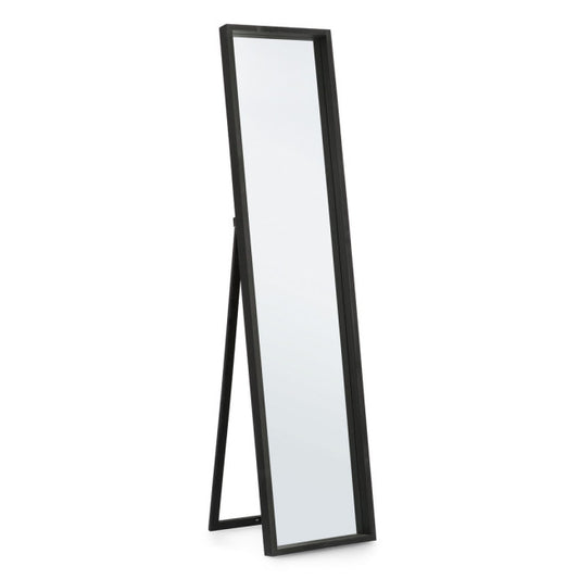 SPECCHIO ST C-C TIZIANO RETT NERO 40X170